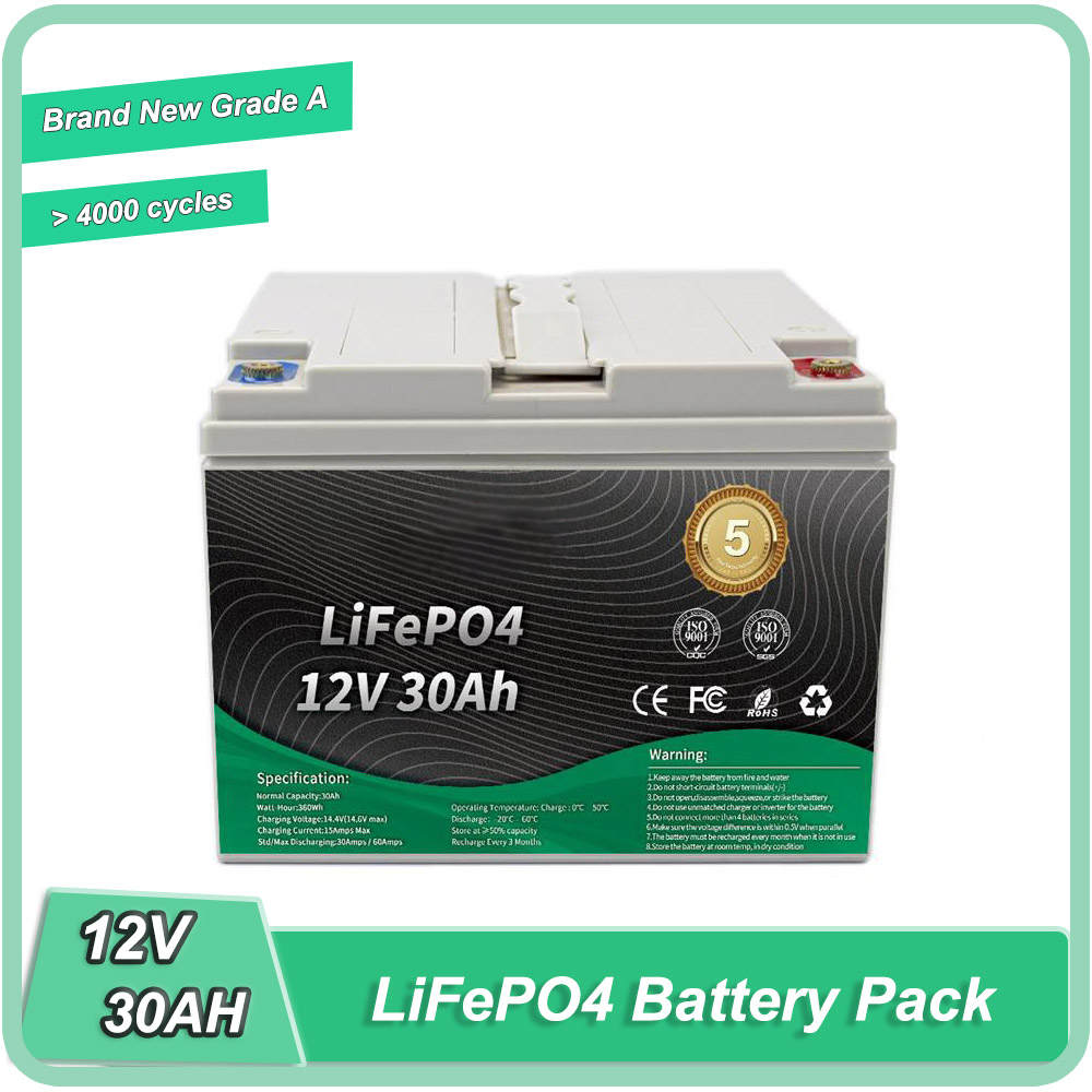 12V 30Ah battery pack