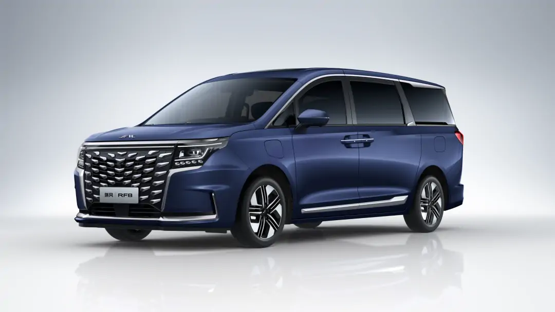 JAC Motors Unveils Intelligent Electric Hybrid MPV RF8 with EVE Battery