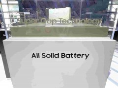 Samsung showcases solid-state battery technology with a range of 600 miles.