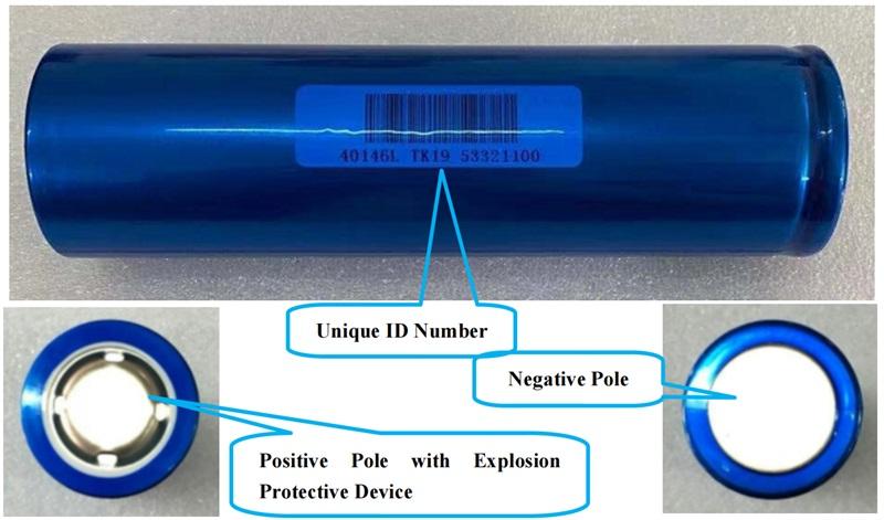 headway 40146L Cell bar code and appearances